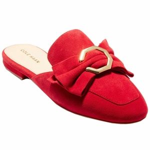 cole haan leela bow loafer mule
